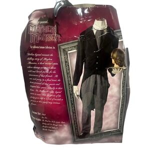 Mayhem Mansion Headless Waiter Halloween Costume Adult Large California Costumes